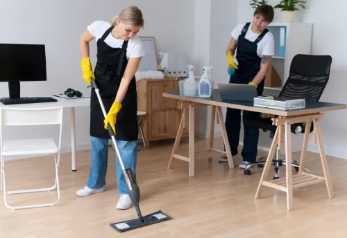Nettoyage de bureau professionnel à Pouilloux